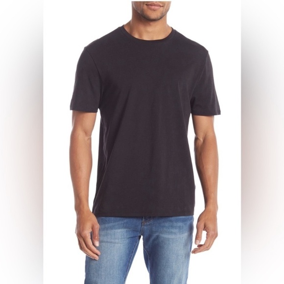 VINCE T-SHIRT navy blue‎ size M crew Neck - Picture 1 of 9